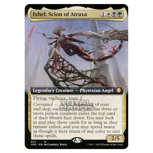 Magic The Gathering - Phyrexia - All Will Be One - Commander - Ixhel, Scion of Atraxa - 37/174