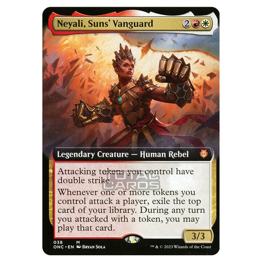 Magic The Gathering - Phyrexia - All Will Be One - Commander - Neyali, Suns' Vanguard - 38/174