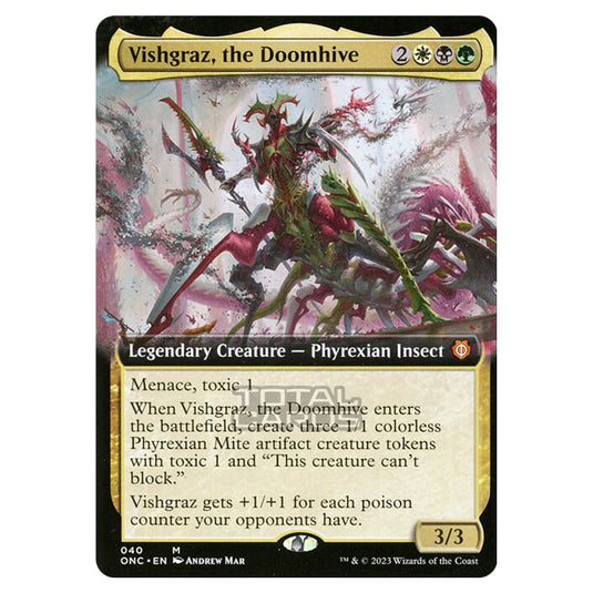 Magic The Gathering - Phyrexia - All Will Be One - Commander - Vishgraz, the Doomhive - 40/174