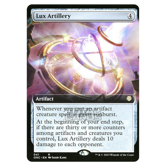 Magic The Gathering - Phyrexia - All Will Be One - Commander - Lux Artillery - 41/174