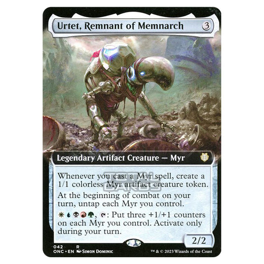 Magic The Gathering - Phyrexia - All Will Be One - Commander - Urtet, Remnant of Memnarch - 42/174