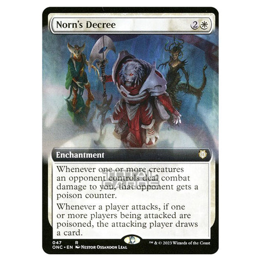 Magic The Gathering - Phyrexia - All Will Be One - Commander - Norn's Decree - 47/174