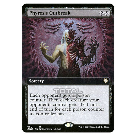 Magic The Gathering - Phyrexia - All Will Be One - Commander - Phyresis Outbreak - 50/174