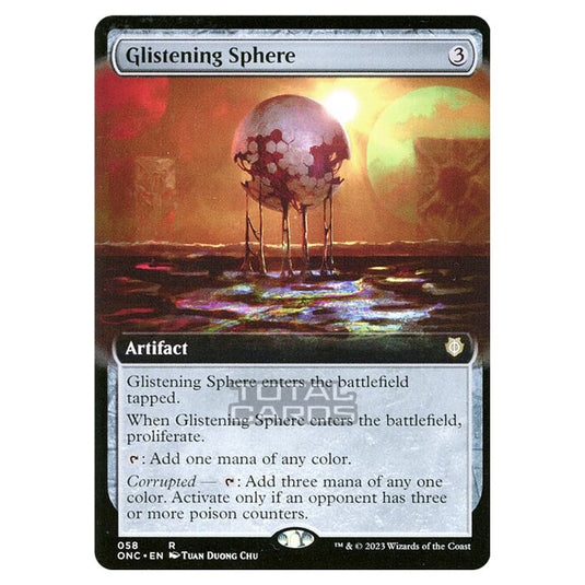 Magic The Gathering - Phyrexia - All Will Be One - Commander - Glistening Sphere - 58/174