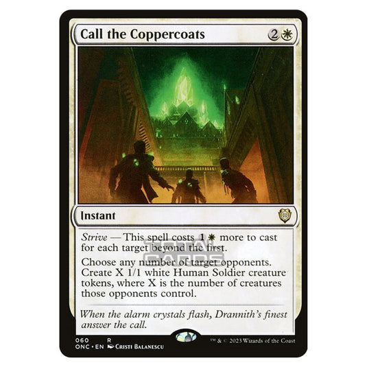 Magic The Gathering - Phyrexia - All Will Be One - Commander - Call the Coppercoats - 60/174