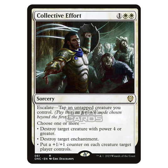 Magic The Gathering - Phyrexia - All Will Be One - Commander - Collective Effort - 61/174