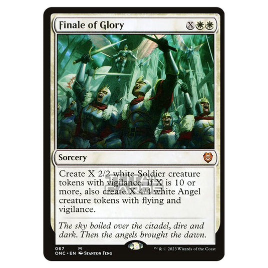 Magic The Gathering - Phyrexia - All Will Be One - Commander - Finale of Glory - 67/174