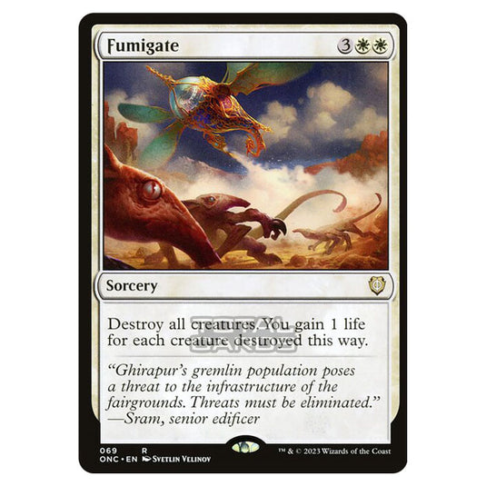 Magic The Gathering - Phyrexia - All Will Be One - Commander - Fumigate - 69/174