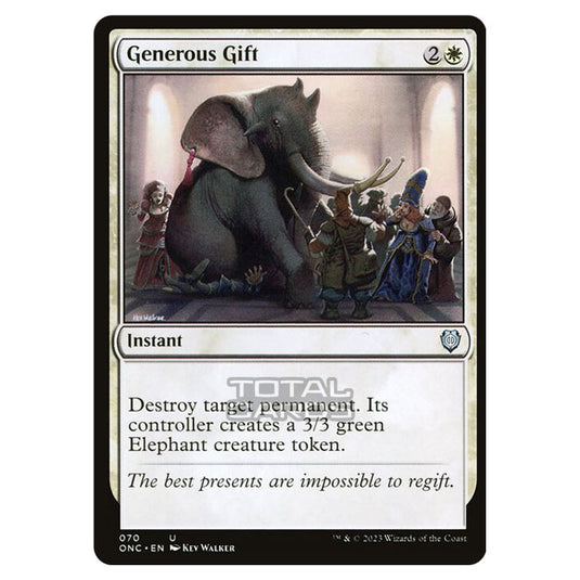 Magic The Gathering - Phyrexia - All Will Be One - Commander - Generous Gift - 70/174