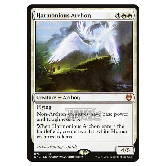 Magic The Gathering - Phyrexia - All Will Be One - Commander - Harmonious Archon - 74/174