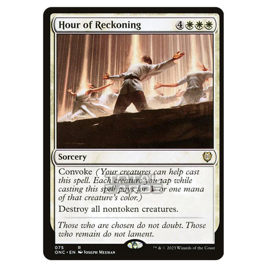 Magic The Gathering - Phyrexia - All Will Be One - Commander - Hour of Reckoning - 75/174