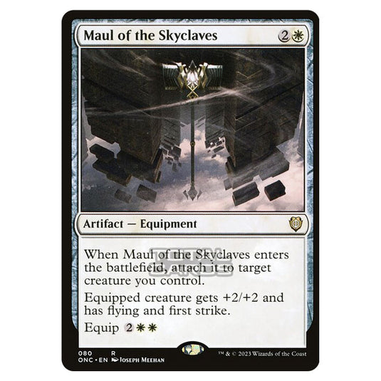 Magic The Gathering - Phyrexia - All Will Be One - Commander - Maul of the Skyclaves - 80/174