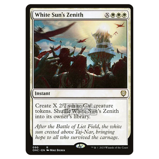 Magic The Gathering - Phyrexia - All Will Be One - Commander - White Sun's Zenith - 90/174