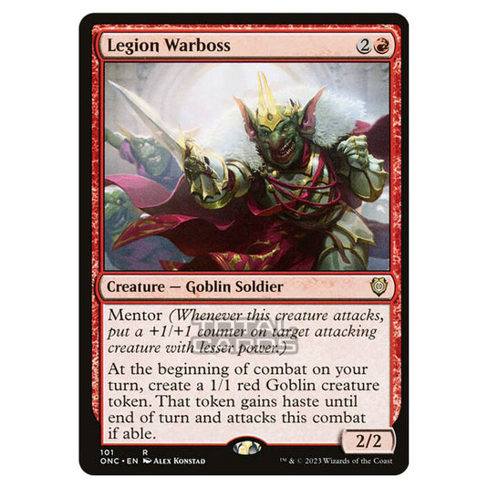 Magic The Gathering - Phyrexia - All Will Be One - Commander - Legion Warboss - 101/174