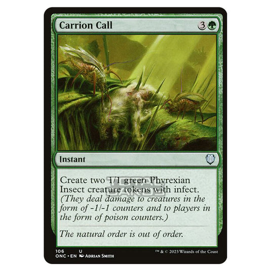 Magic The Gathering - Phyrexia - All Will Be One - Commander - Carrion Call - 106/174