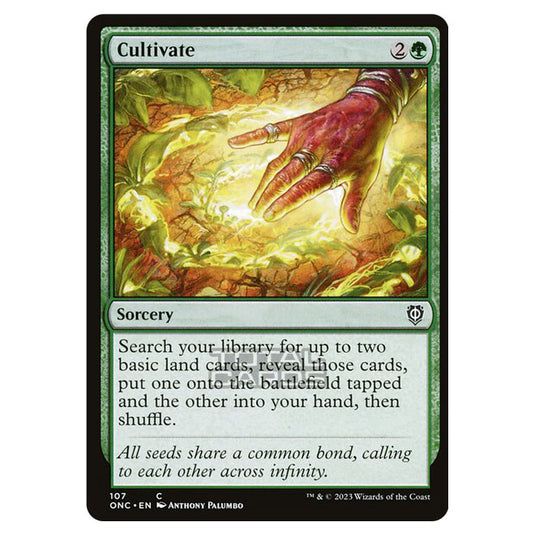 Magic The Gathering - Phyrexia - All Will Be One - Commander - Cultivate - 107/174