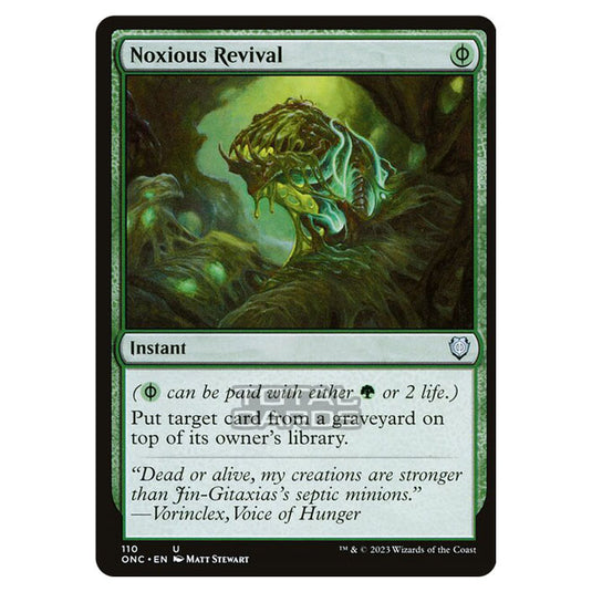 Magic The Gathering - Phyrexia - All Will Be One - Commander - Noxious Revival - 110/174