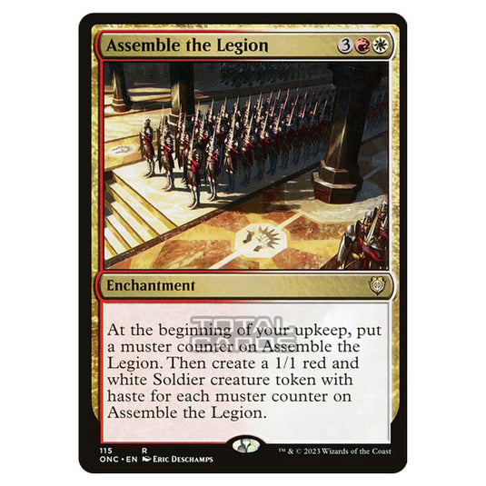 Magic The Gathering - Phyrexia - All Will Be One - Commander - Assemble the Legion - 115/174