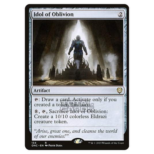 Magic The Gathering - Phyrexia - All Will Be One - Commander - Idol of Oblivion - 134/174