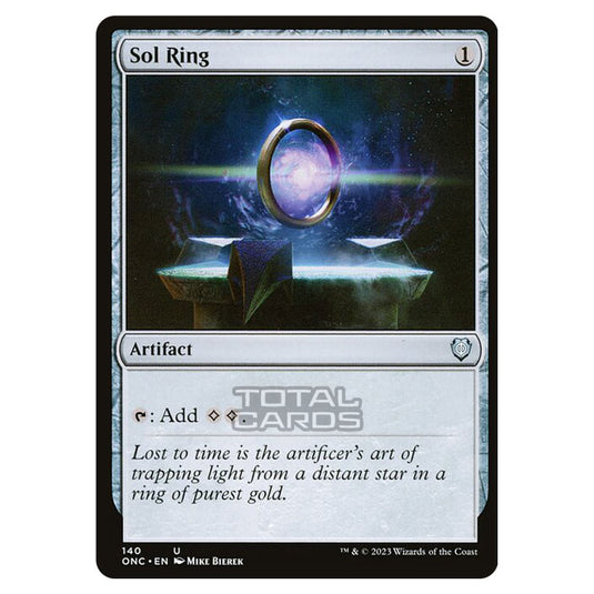 Magic The Gathering - Phyrexia - All Will Be One - Commander - Sol Ring - 140/174