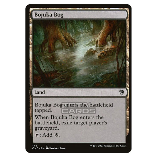 Magic The Gathering - Phyrexia - All Will Be One - Commander - Bojuka Bog - 145/174