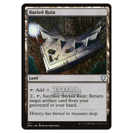 Magic The Gathering - Phyrexia - All Will Be One - Commander - Buried Ruin - 147/174