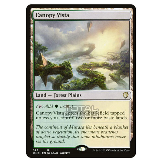 Magic The Gathering - Phyrexia - All Will Be One - Commander - Canopy Vista - 148/174