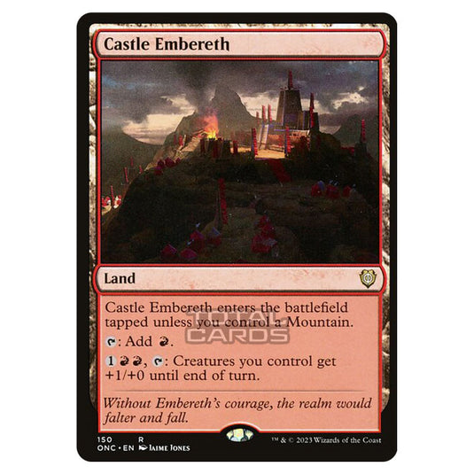 Magic The Gathering - Phyrexia - All Will Be One - Commander - Castle Embereth - 150/174