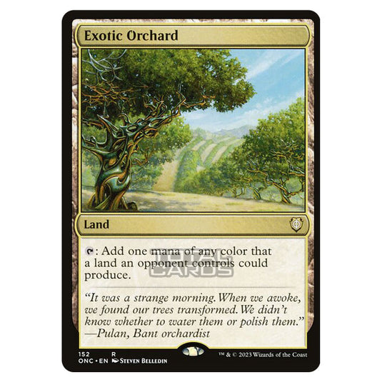 Magic The Gathering - Phyrexia - All Will Be One - Commander - Exotic Orchard - 152/174