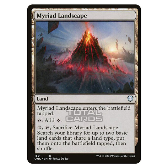 Magic The Gathering - Phyrexia - All Will Be One - Commander - Myriad Landscape - 159/174