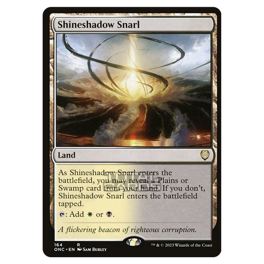 Magic The Gathering - Phyrexia - All Will Be One - Commander - Shineshadow Snarl - 164/174