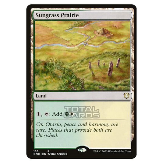 Magic The Gathering - Phyrexia - All Will Be One - Commander - Sungrass Prairie - 166/174