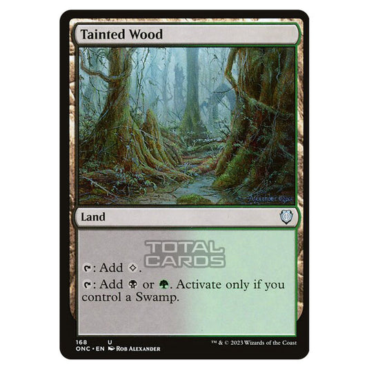 Magic The Gathering - Phyrexia - All Will Be One - Commander - Tainted Wood - 168/174