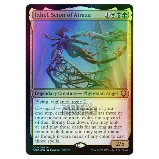 Magic The Gathering - Phyrexia - All Will Be One - Commander - Ixhel, Scion of Atraxa - 1/174 (Foil)