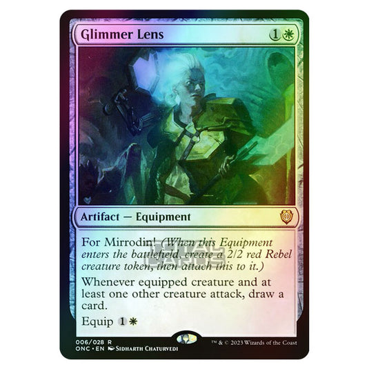 Magic The Gathering - Phyrexia - All Will Be One - Commander - Glimmer Lens - 6/174 (Foil)