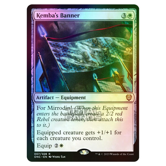 Magic The Gathering - Phyrexia - All Will Be One - Commander - Kemba's Banner - 7/174 (Foil)