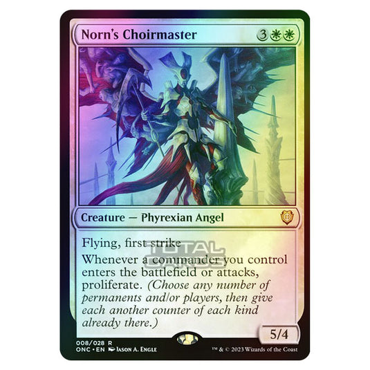 Magic The Gathering - Phyrexia - All Will Be One - Commander - Norn's Choirmaster - 8/174 (Foil)