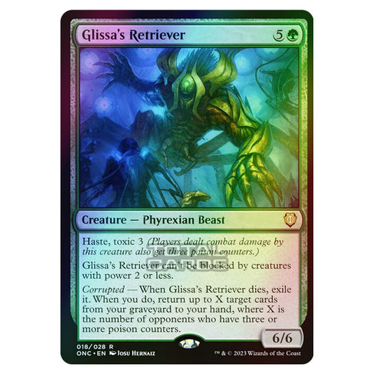 Magic The Gathering - Phyrexia - All Will Be One - Commander - Glissa's Retriever - 18/174 (Foil)