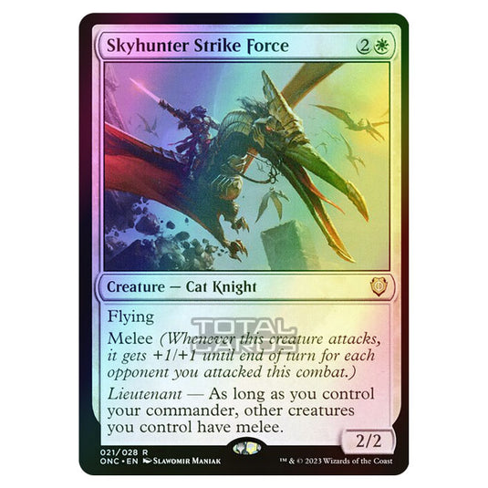 Magic The Gathering - Phyrexia - All Will Be One - Commander - Skyhunter Strike Force - 21/174 (Foil)