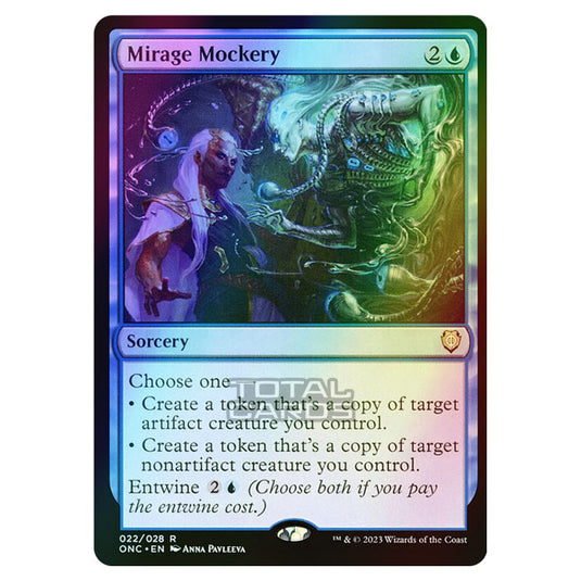 Magic The Gathering - Phyrexia - All Will Be One - Commander - Mirage Mockery - 22/174 (Foil)