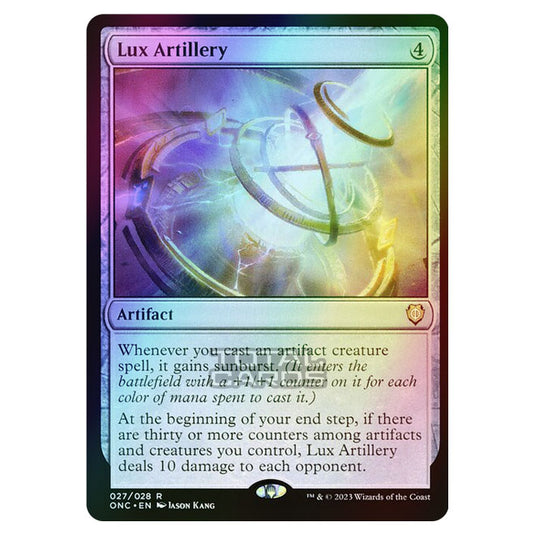 Magic The Gathering - Phyrexia - All Will Be One - Commander - Lux Artillery - 27/174 (Foil)