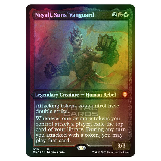 Magic The Gathering - Phyrexia - All Will Be One - Commander - Neyali, Suns' Vanguard - 30/174 (Foil)