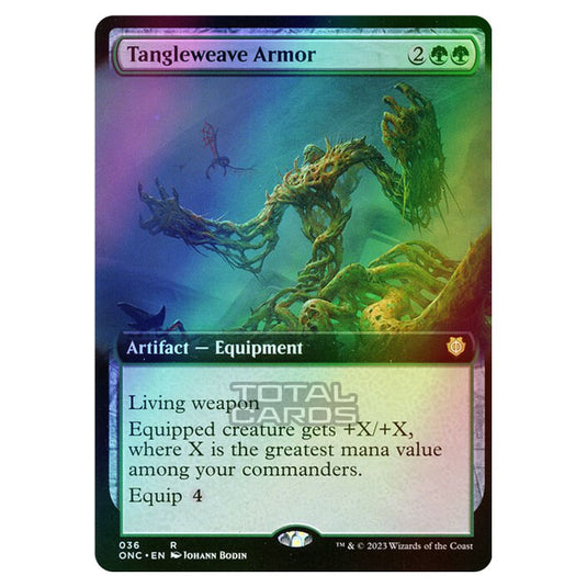 Magic The Gathering - Phyrexia - All Will Be One - Commander - Tangleweave Armor - 36/174 (Foil)