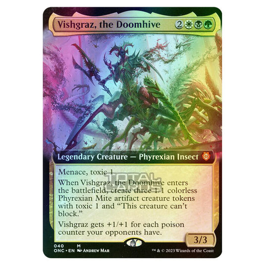 Magic The Gathering - Phyrexia - All Will Be One - Commander - Vishgraz, the Doomhive - 40/174 (Foil)