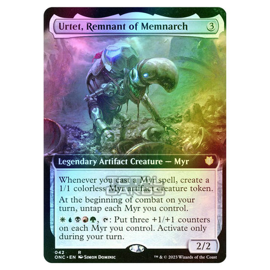 Magic The Gathering - Phyrexia - All Will Be One - Commander - Urtet, Remnant of Memnarch - 42/174 (Foil)