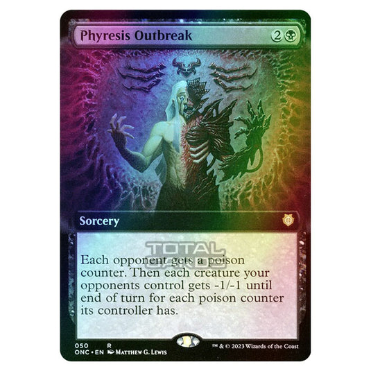 Magic The Gathering - Phyrexia - All Will Be One - Commander - Phyresis Outbreak - 50/174 (Foil)