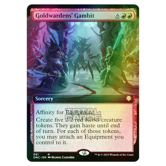 Magic The Gathering - Phyrexia - All Will Be One - Commander - Goldwardens' Gambit - 51/174 (Foil)