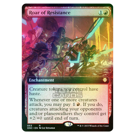 Magic The Gathering - Phyrexia - All Will Be One - Commander - Roar of Resistance - 53/174 (Foil)