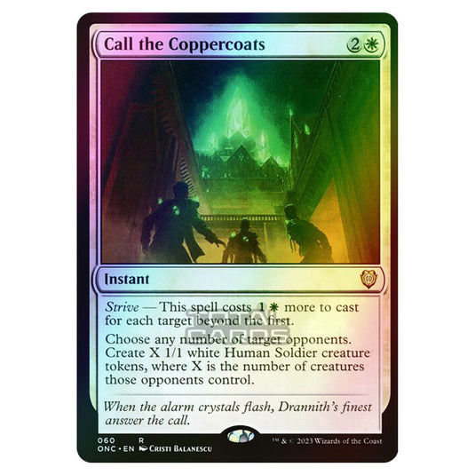 Magic The Gathering - Phyrexia - All Will Be One - Commander - Call the Coppercoats - 60/174 (Foil)