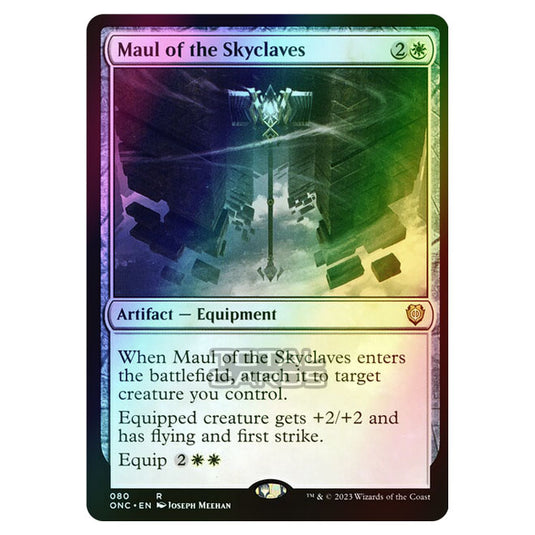 Magic The Gathering - Phyrexia - All Will Be One - Commander - Maul of the Skyclaves - 80/174 (Foil)